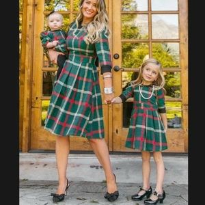 Ivy City Co. Plaid Noel dress size L